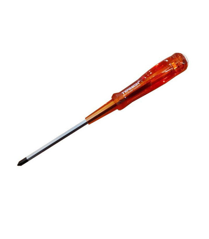 پیچ گوشتی چهار سو 300*6 ضربه خور دسته قرمز YY-TOOLS