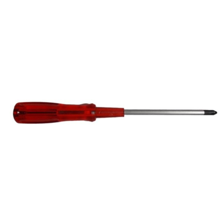 پیچ گوشتی چهار سو 300*6 ضربه خور دسته قرمز YY-TOOLS