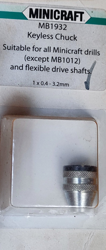 سه نظام اتومات 3.2 میل ته پیچ (نصب بر روی فرز انگشتی) MINICRAFT مدل mb-1932