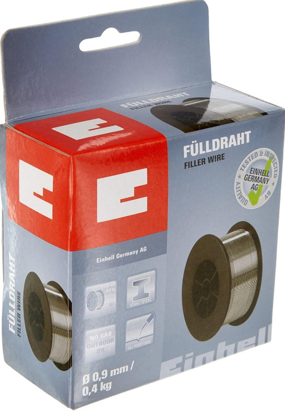 سیم جوش CO2 0.9 تو پودری (بدون گاز) 400گرمی آینهل مدل BT-FW